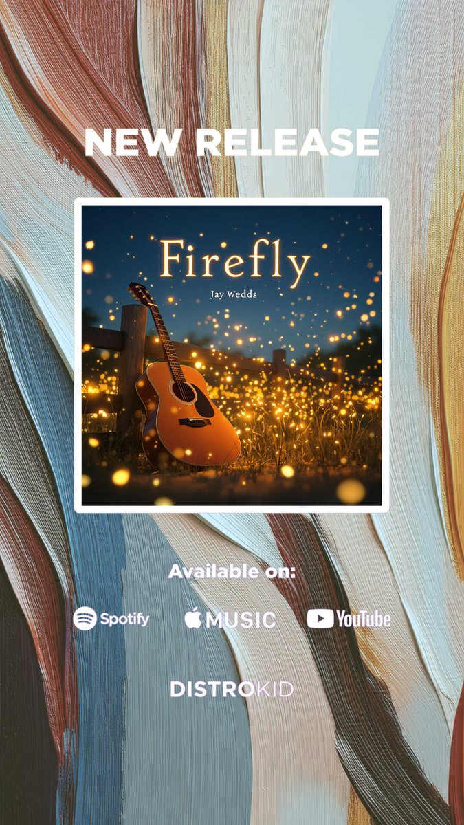 jay_wedds's tweet photo. My new album ‘Firefly’ is AVAILABLE NOW!!! Streaming on Spotify and at https://t.co/JFtYwIWgZc #country #newmusic #thursdaymorning #thursdaymotivation #Spotify #DistroKid https://t.co/JNDiP7fScR