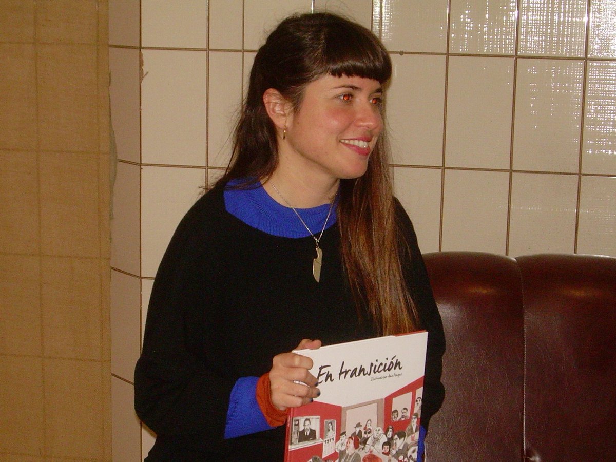 ComicVlc's tweet image. Con su mirada feminista y social ANA PENYAS , Premio Nacional del Cómic 2018 por "Estamos todas bien", se ha convertido en una de las voces más potentes de la historieta actual. #ValenciaRespiraComic