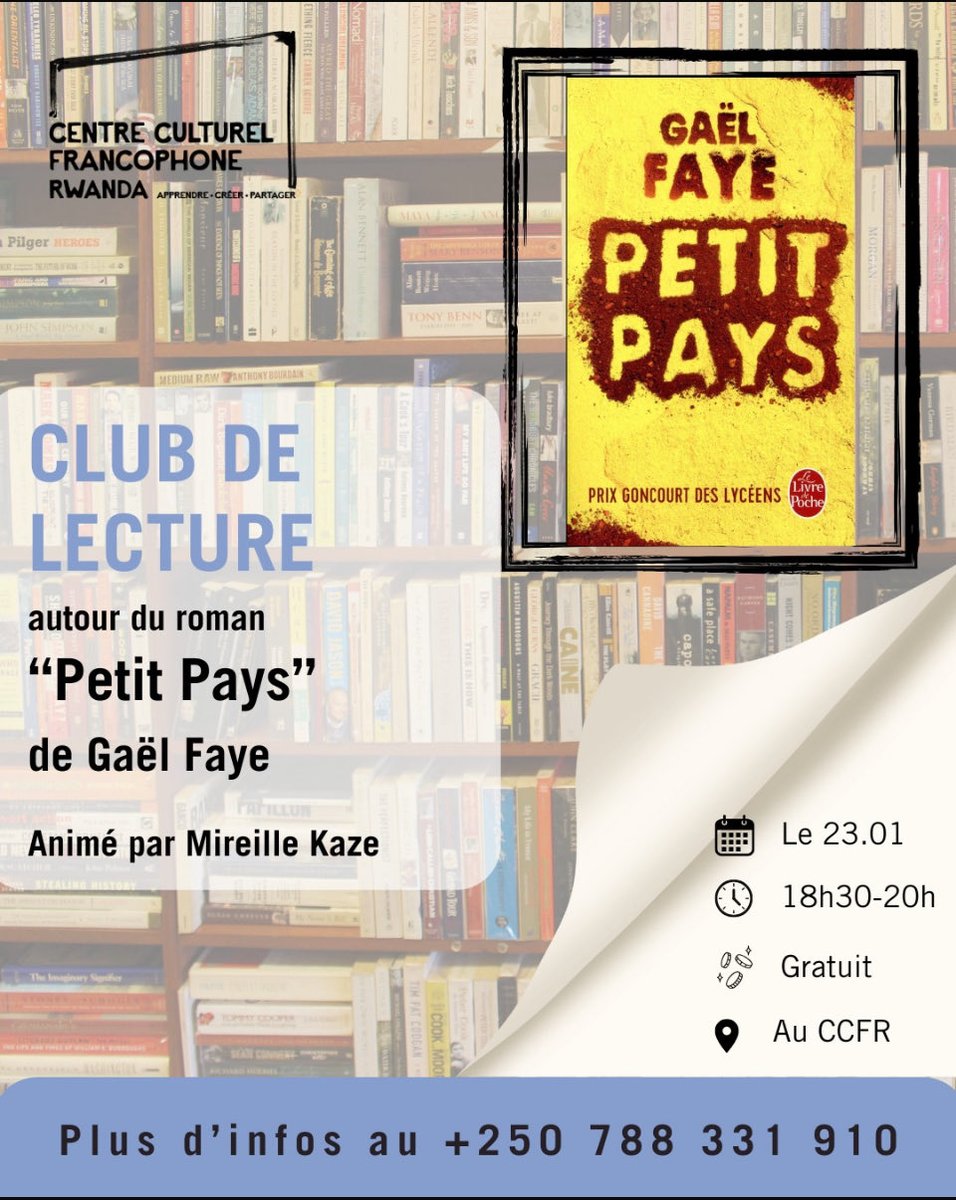 Institut Français du Rwanda tweet media