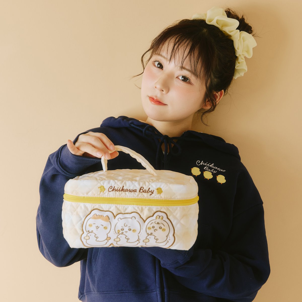 新商品／ 『Chiikawa Baby マルチポーチ』 （おまる(イエロー)、育てて