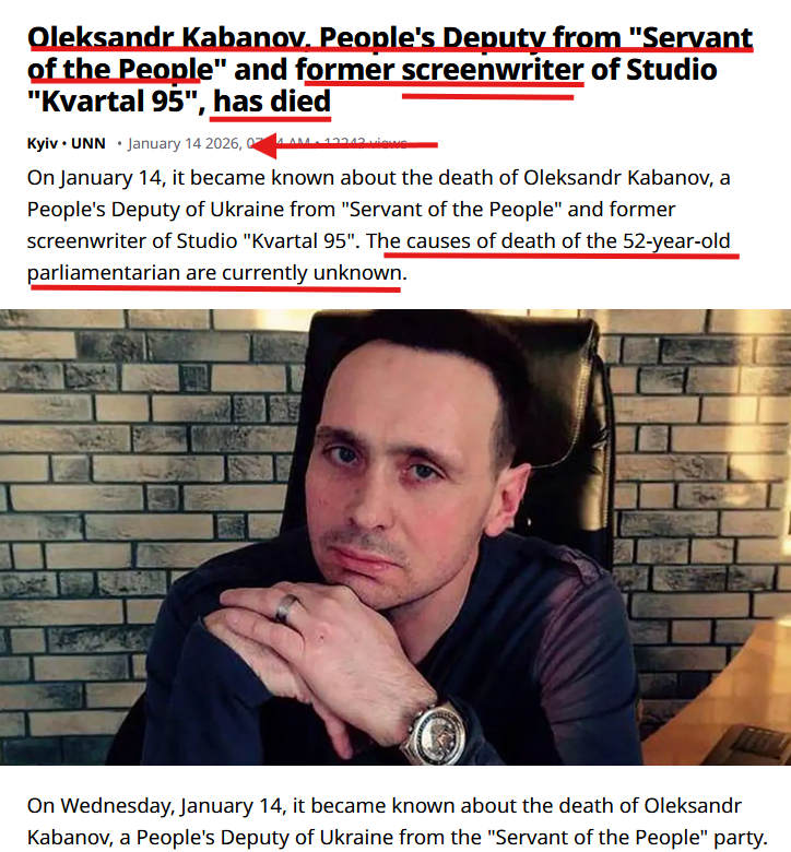 TheDebriefing17's tweet photo. ๐คUkraine Deputy "Servant of the People" Dead at "52" the #CleanUpOp Continues... @Homeranger17 https://t.co/Of3H8lfPNT