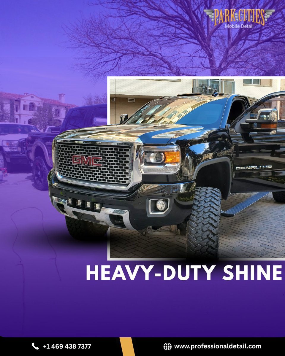 RoderickMosley's tweet photo. Trucks work hard, let us restore their power and shine. Our truck detailing in Dallas, TX, covers heavy-duty cleaning, paint care, and interior refresh. Keep your truck looking sharp with Park Cities Mobile Detail!

Visit Now- https://t.co/bvqPANspyu

#truckdetailing https://t.co/CZtnNol66Y