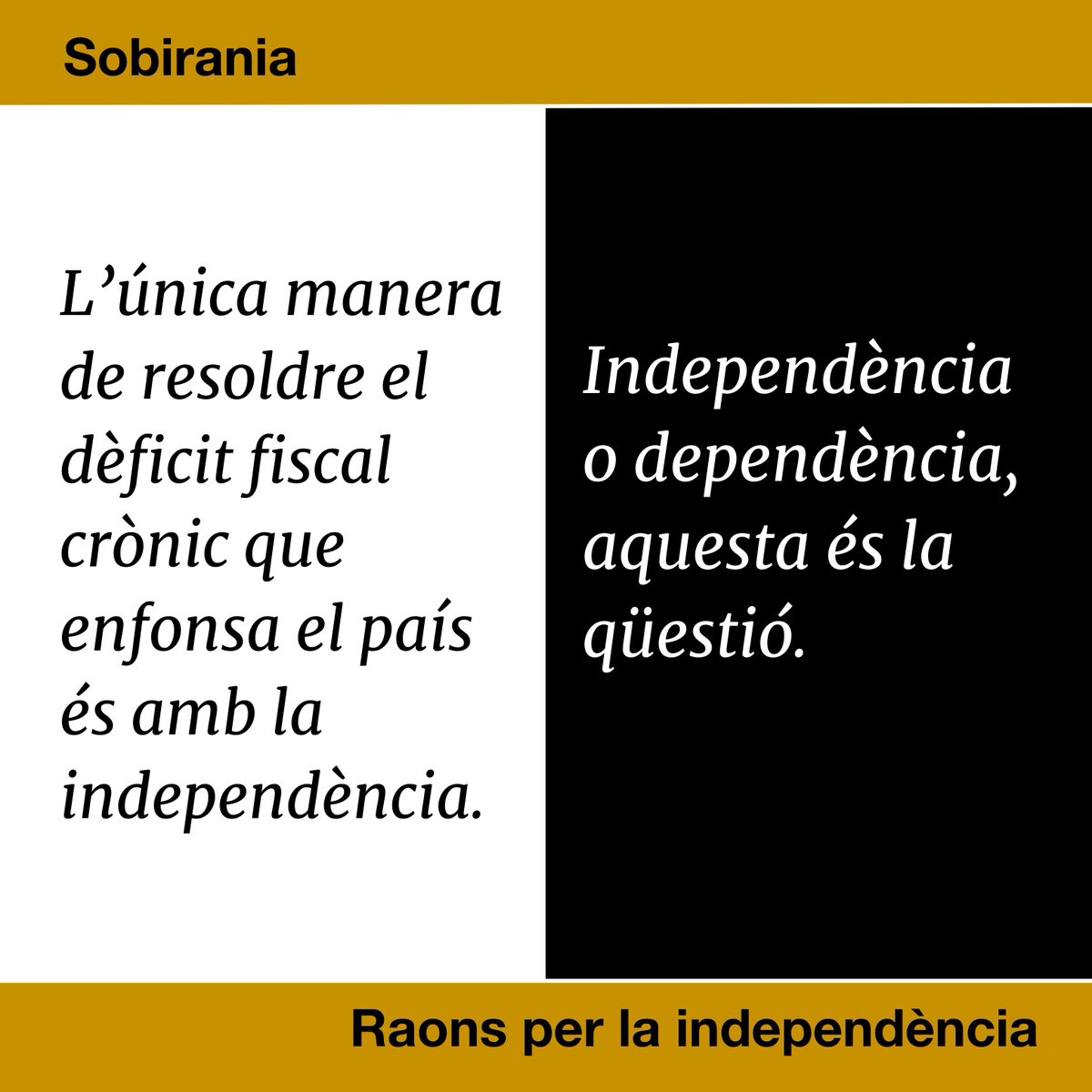 QuimTorraiPla's tweet image. La independència és l’eina imprescindible que tenen tots els països normals per afrontar els seus problemes. #raonsperlaindependència