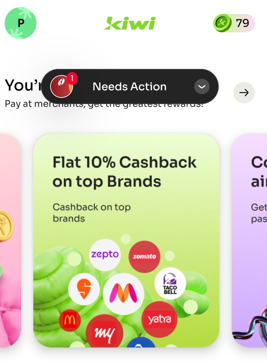 PrashantMBansal's tweet photo. Hey @GoKiwi_Official  (tagging @Myntra as well), I made a purchase specifically for the 10% cashback offer, but I still haven't received it. 😤 Your support team has provided no clear timeline or clarification. When can I expect my cashback? This is very disappointing. #KiwiUPI https://t.co/bUbcCtsSYG