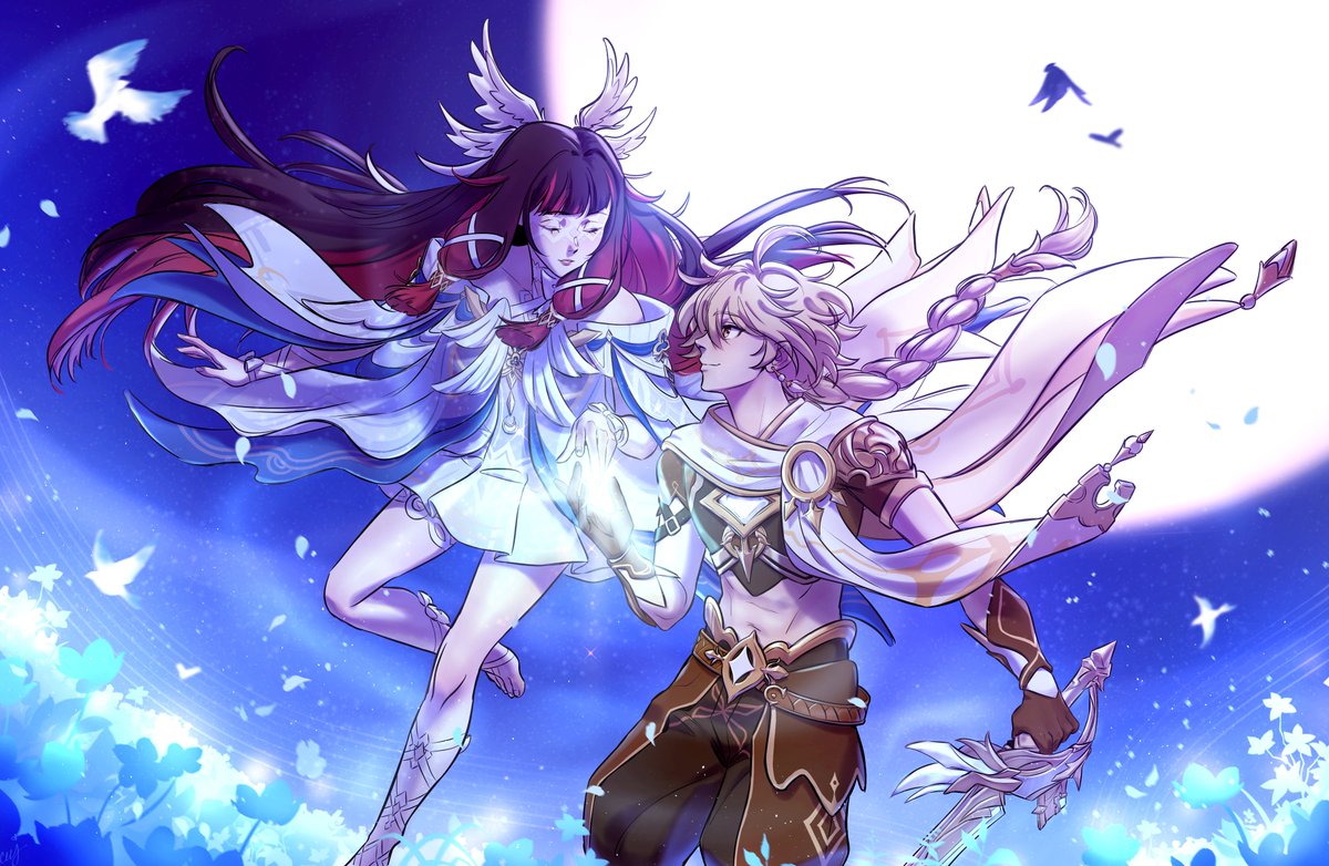 ceejurs's tweet image. She's home🌙🌙🌙
#GenshinMoonInvitation  #GenshinImpact  #Columbina  #MoonMaiden  #Damselette