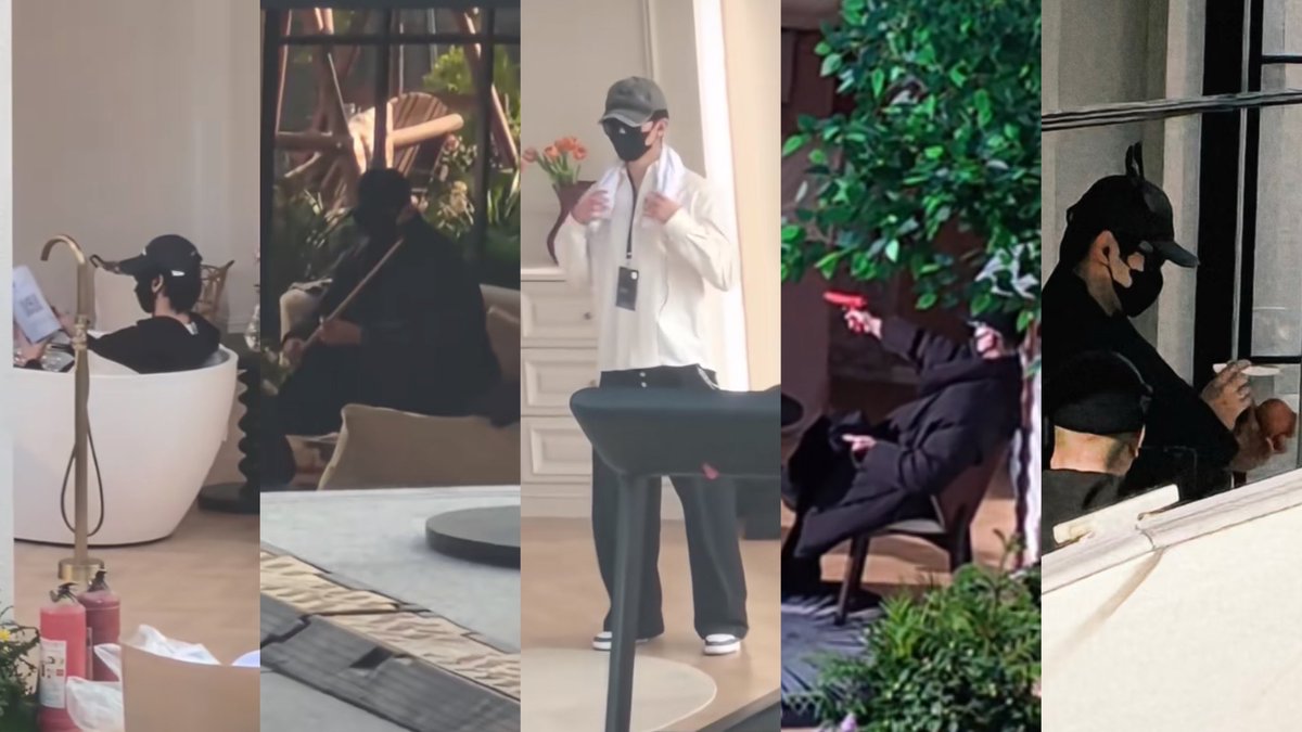 msSyluna's tweet image. 𝐋𝐚𝐃𝐒 𝐇𝐎𝐔𝐒𝐄 𝐕𝐈𝐄𝐖𝐈𝐍𝐆 𝐄𝐕𝐄𝐍𝐓 — COSERS’s REHEARSAL

Not confirmed but I think each are respectively stationed :

• ⭐️ Xavier - Bathroom
• 🍐 Zayne - Living room
• 🐟 Rafayel - Gym room
• 🚗 Sylus - Bedroom
• 🍎 Caleb - Kitchen