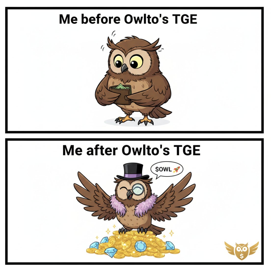 web3nvsiji's tweet photo. @Owlto_Finance VC lock-ups mean no dump pressure for a year
Comparing $OWL to $AXL or $W... $OWL wins on utility This is a 5-year play for me https://t.co/LBbXK4QefK