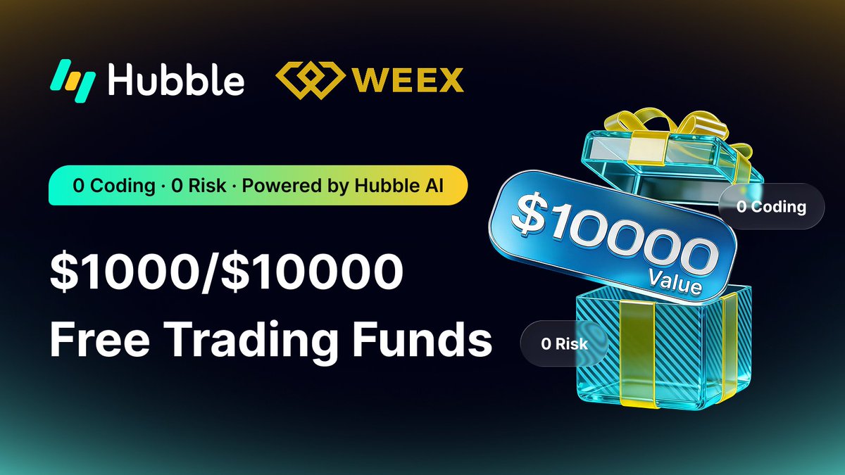 🏎️ 想用AI玩转Crypto交易，却不知从何入手？实战机会来了！ Hubble 现开启 WEEX AI  大赛特别报名通道，零编程、零风险、无KYC，瓜分 $1.88M 奖金池，冠军还能开走宾利超跑！只剩最后机会，立即锁定席位！ ⏰ 报名截止：Jan  17, 2026, 18:00 (GMT+8) 🔗 报名通道👉https ...