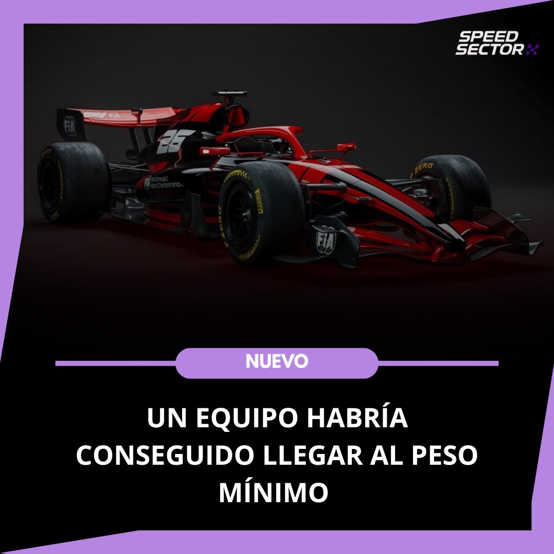 SpeedSectorF1's tweet image. 💣  BOMBAZO 

💥 Hay por lo menos un equipo que ya está en el peso mínimo

👉 Esto significaría una gran ventaja inicialmente, ya que 10kg extra suponen aproximadamente 3 décimas por vuelta 

ℹ️ [@Auto_Racer_it] 

#F1