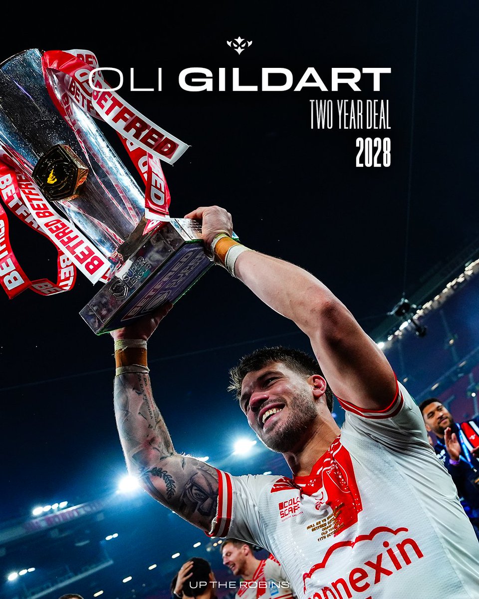 hullkrofficial's tweet image. Two more years for Gildart 🤩

#UpTheRobins🔴⚪️