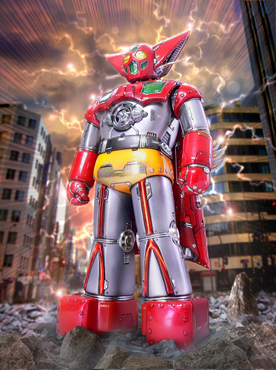 conan_dai_suki's tweet image. 1974年 バンダイ
ゲッター1 プラモデル
ラジコンに改造して遊ぶ。

遊びすぎて、電池が減ると
エンストやノッキングっぽく
動いちゃうのも楽しい☺️