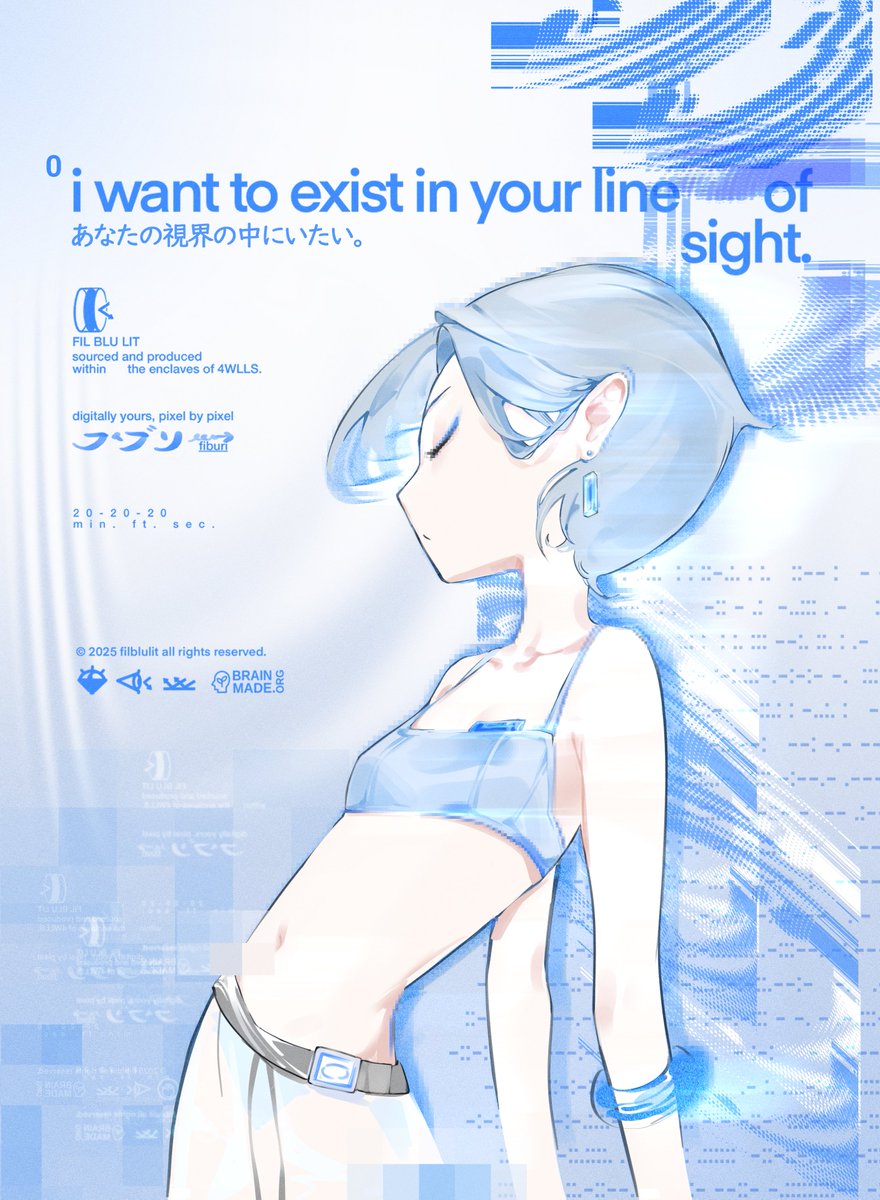 filblulit's tweet image. · · ─ ·⯐· ─ · ·
in your line of sight.
#cybercore #ethernull