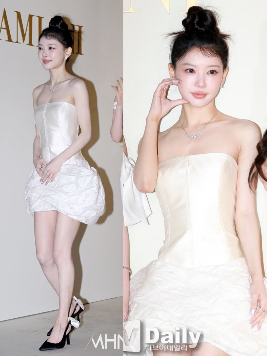 theillitnews_'s tweet image. MOKA stuns with her AMAZING VISUALS at the Damiani Grand Opening in Seoul. 

#ILLIT #아일릿 @ILLIT_official #MOKA