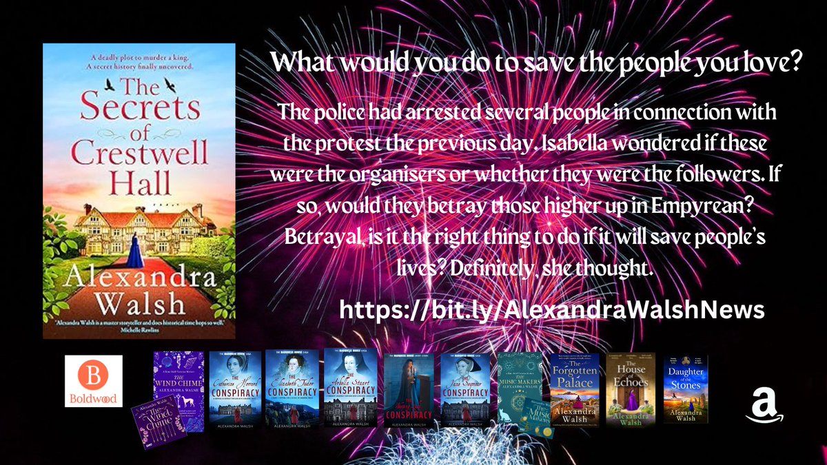 purplemermaid25's tweet photo. What secrets await at Crestwell Hall?

The story of Guy Fawkes and Robert Catesby is famous but what if there’s another tale? One told by the women. One that has finally been revealed. What if the wives are ready to have their say?

Think you know the Gunpowder Plot? Think again. https://t.co/IsgLQuLRg9