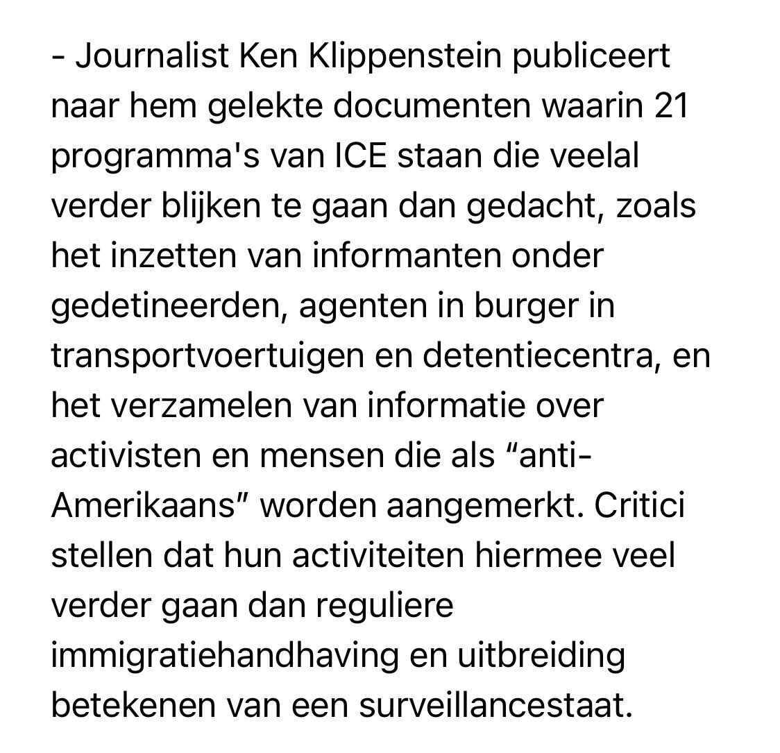 locuta's tweet image. ICE met ‘aanvullende taken’