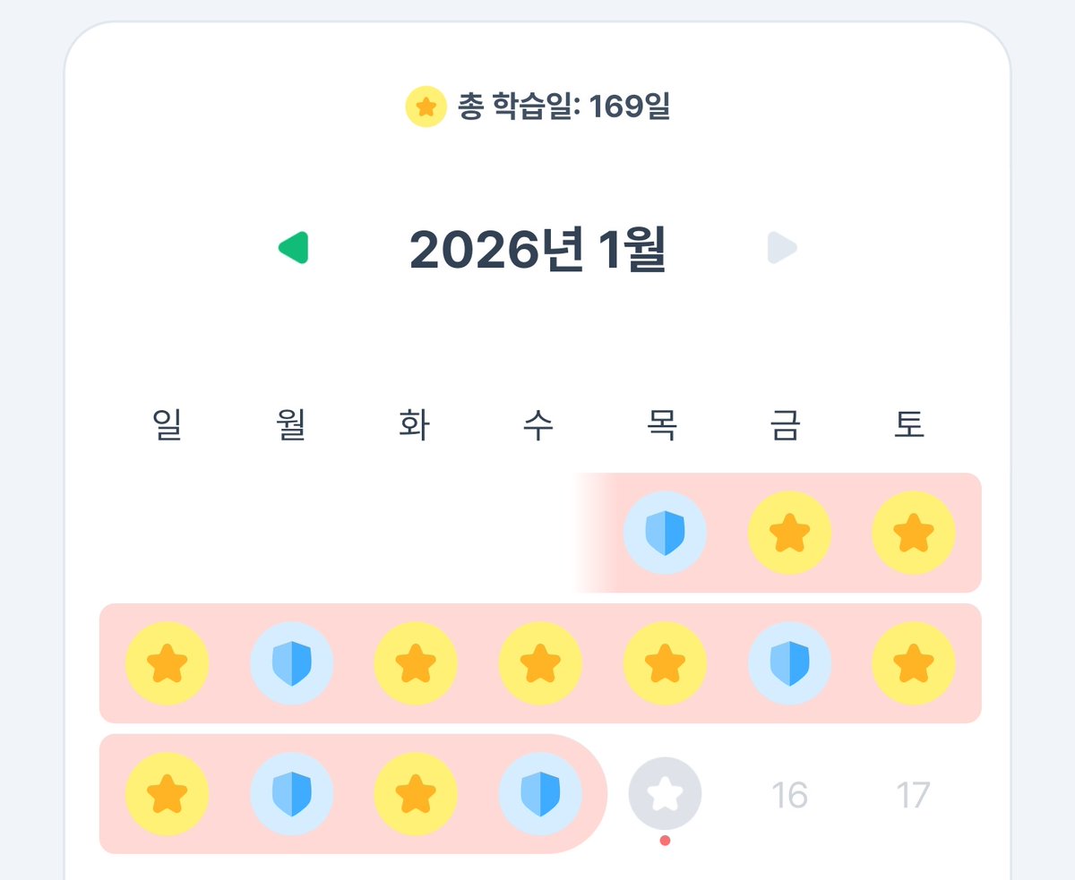 지난 주 공부 인증합니다!
이번 주는 약속이 많지만 최대한 공부 할 수 있도록 노력해볼게요!