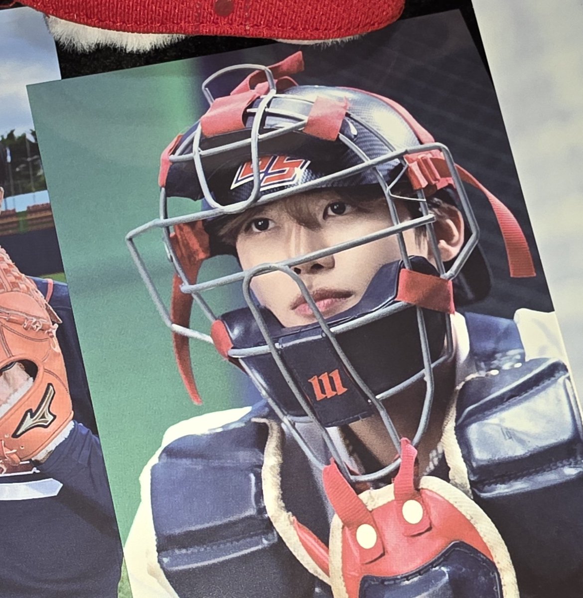 저에게도 드디어 와인드업 키트가...⚾️💚
포수마스크 쓴 재민이가 너무좋아요🥹💚💚