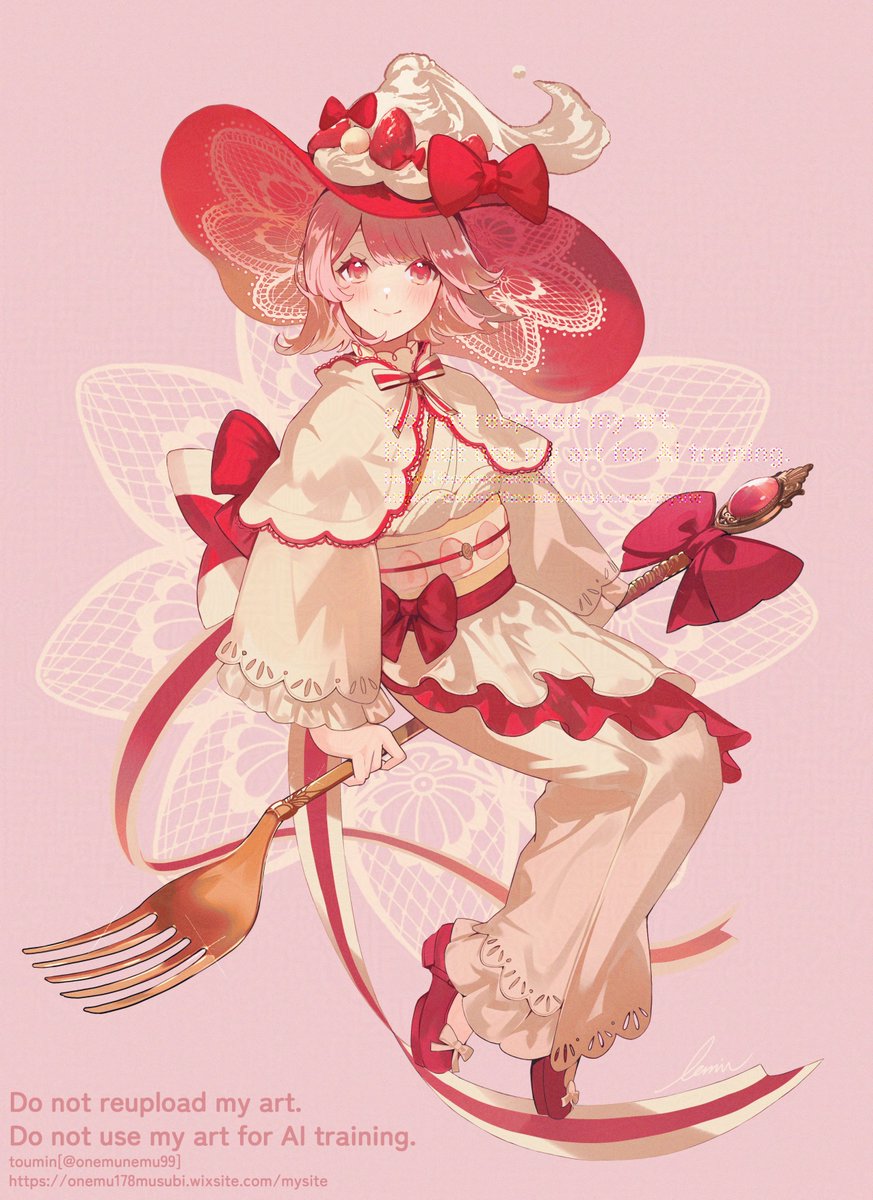 onemunemu99's tweet image. ショートケーキの魔女
 #いちごの日