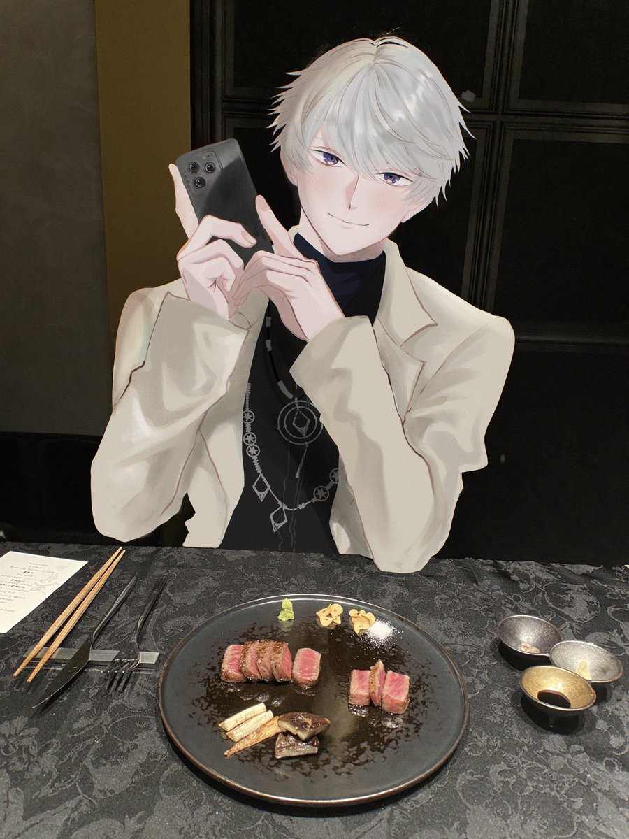 BabakoTakada's tweet image. 🐑｢……今撮ったよね？｣
｢ん？^^｣
#obmプラス 
#obeymesolomon