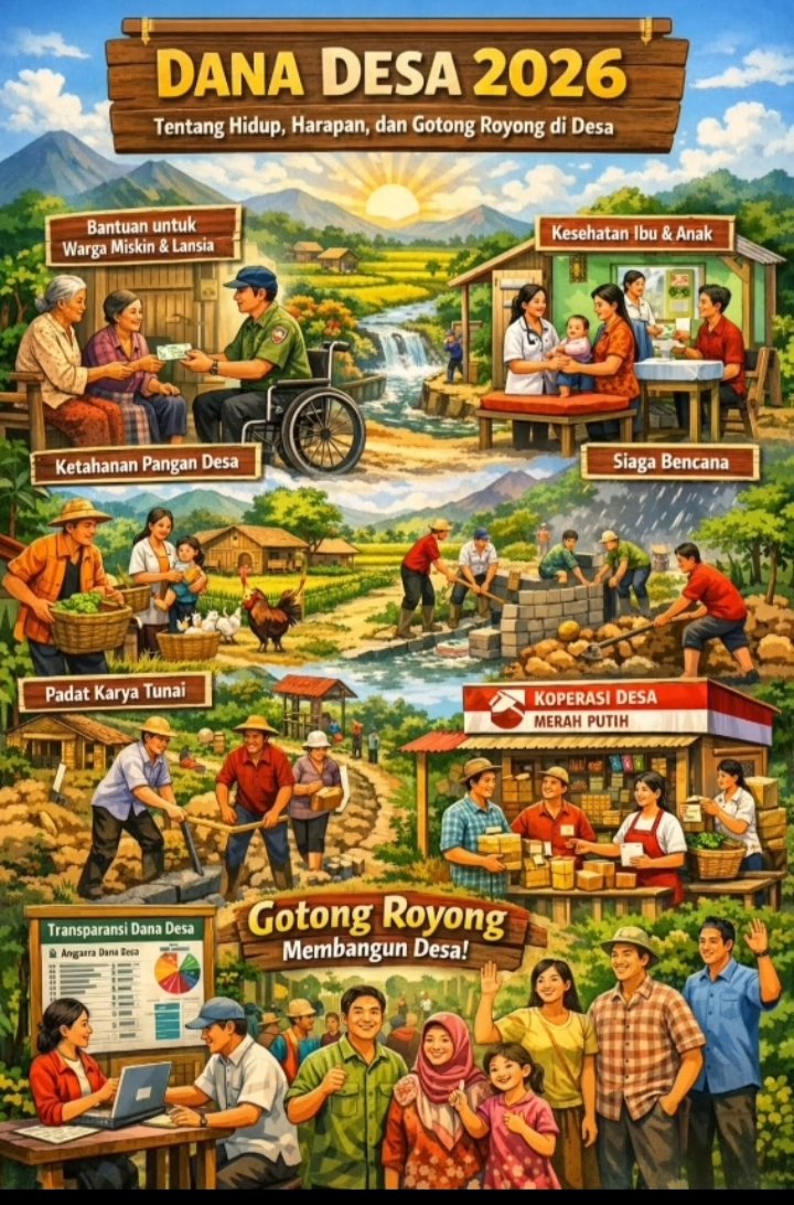 SEMARAK HDN 2026;
Membangun desa adalah merawat masa depan Indonesia

<a href="/kemendespdt/">#BangunDesaBangunIndonesia</a>
<a href="/bpsdmkemendesa/">Bpsdm Kemendesa</a>
<a href="/dpmdjatim/">DPMD JAWA TIMUR</a>
#HariDesaNasional2026
#BangunDesaBangunIndonesia
#DesaTerdepanUntukIndonesia
#BhaktiPendampingDesa
#TPPJawaTimur