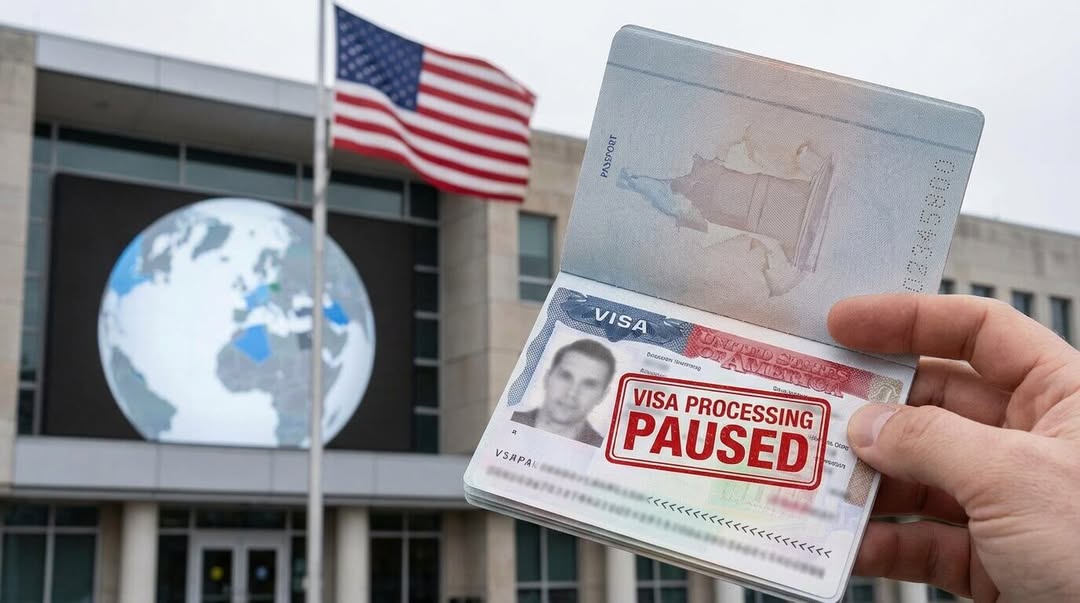 LeLienofficiel's tweet image. Les États-Unis🇺🇸 suspendent la délivrance de certains visas pour 75 pays, dont l’Algérie🇩🇿, le Maroc🇲🇦 et la Tunisie🇹🇳

Les États-Unis ont annoncé ce mercredi 14 janvier 2026 la suspension du traitement des visas d’immigration pour les ressortissants de 75 pays, dont l’Algérie,