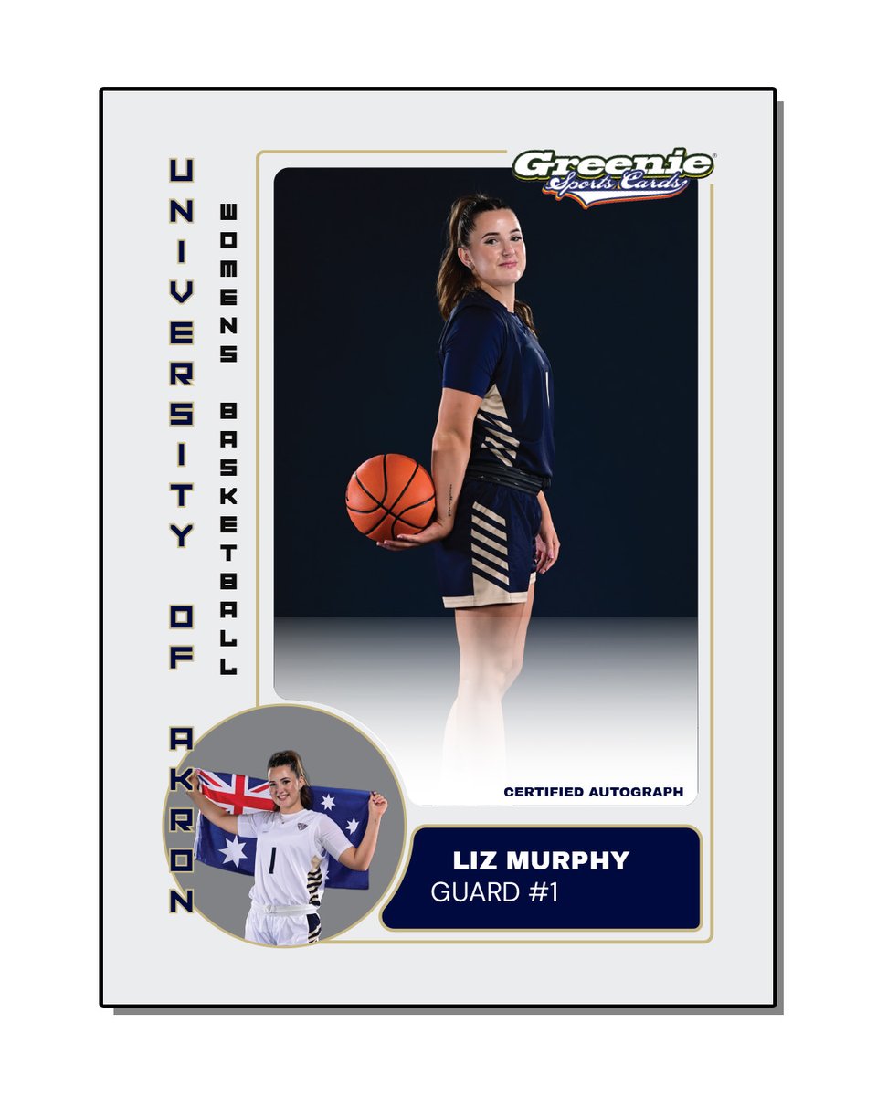 GreenieCards's tweet photo. We are proud to partner with student athletes on the @ZipsWBB.

You can use this link to purchase their signed NIL Trading Cards.  Proceeds from each sale go directly to that student athlete.

https://t.co/7bnSPLue57

#nil #wbb #akron #gozipps #zipswbb #sports #college #marchmadness

@maddie.vejsicky
@nataliejohnsonn._
@lizmurphhyy
@kailee_bransford14
@izzycallaway
