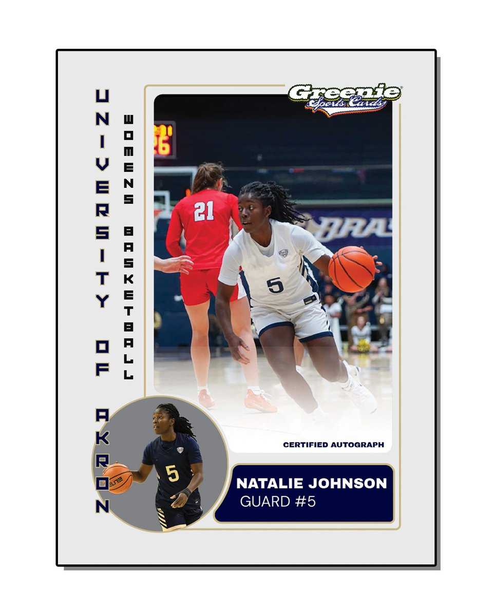 GreenieCards's tweet photo. We are proud to partner with student athletes on the @ZipsWBB.

You can use this link to purchase their signed NIL Trading Cards.  Proceeds from each sale go directly to that student athlete.

https://t.co/7bnSPLue57

#nil #wbb #akron #gozipps #zipswbb #sports #college #marchmadness

@maddie.vejsicky
@nataliejohnsonn._
@lizmurphhyy
@kailee_bransford14
@izzycallaway