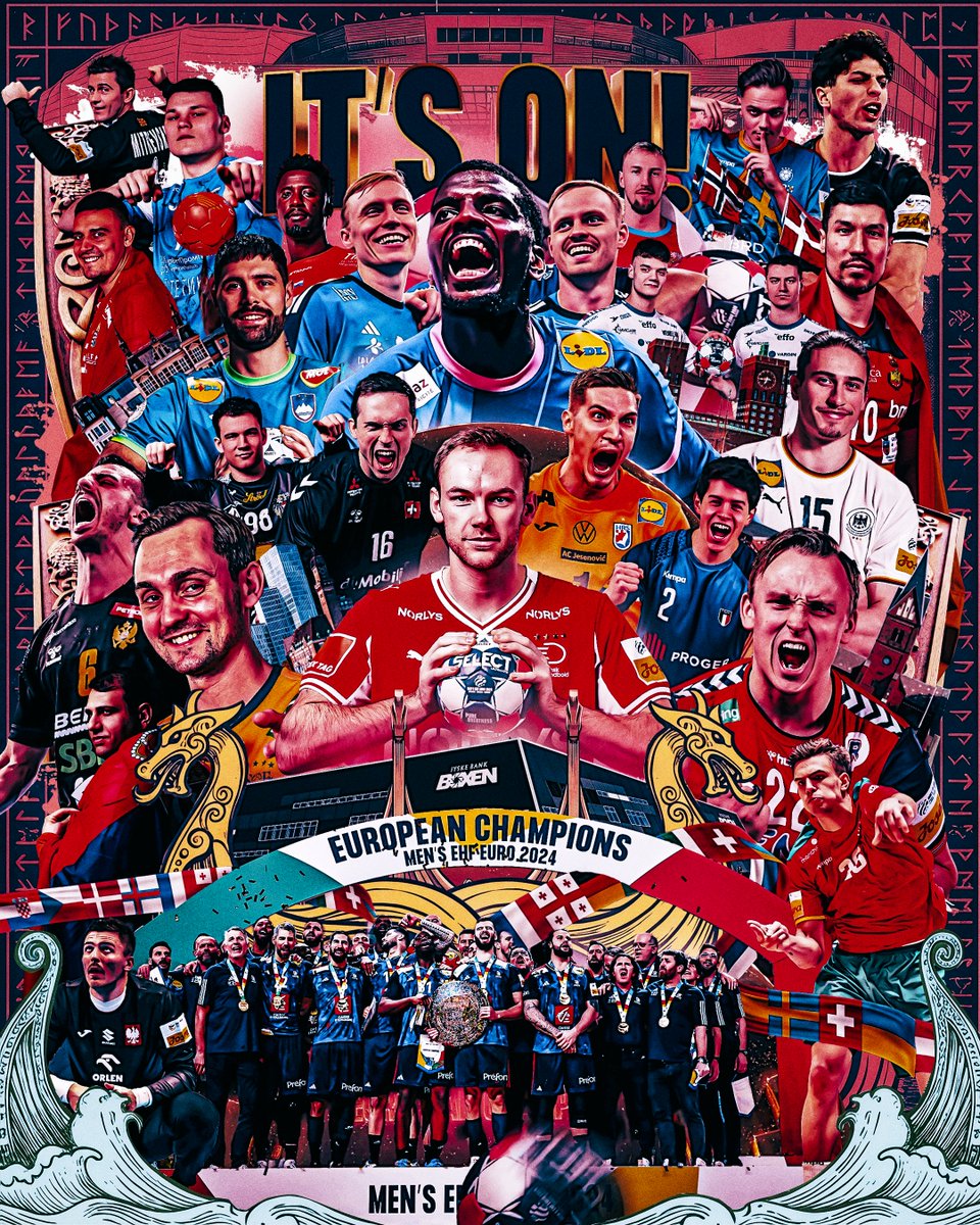 𝗟𝗢𝗢𝗞𝗜𝗡𝗚 𝗙𝗢𝗥 𝗔 𝗡𝗘𝗪 𝗞𝗜𝗡𝗚! 👑 Which team will become #ehfeuro2026 champion? 😍

#puregreatness #handball