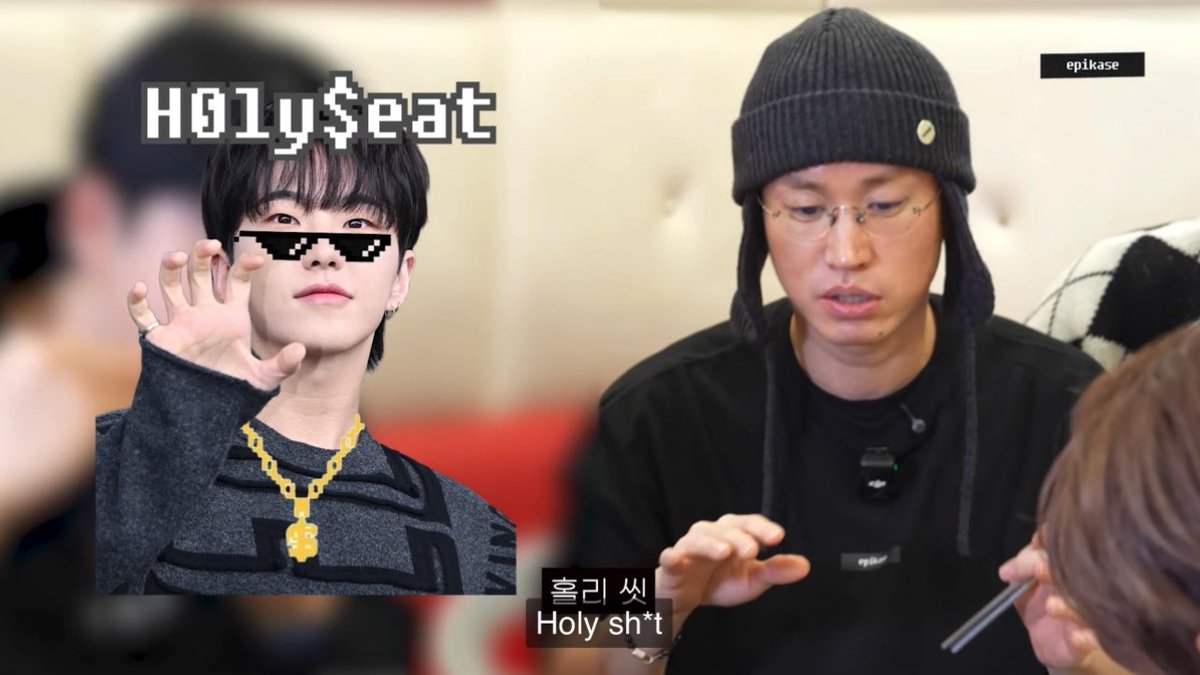 flamehanie's tweet image. BOOSEOKSOON RAP NAME =  BOOSTER, DOPAMINE, HOLYSHIT 😭😭

Hoshi: H01y$eat 
Seungkwan: B00$TER
Dokyeom: DOpe-aMIN

BSS HIPHOP UNIT NAME BY EPIK HIGH AHAHAHAHA😭