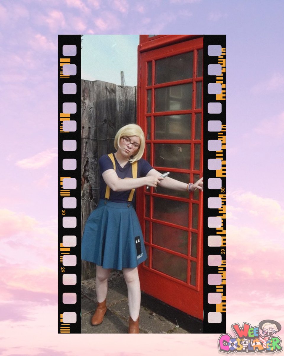 WeeCosplayer's tweet image. Throwback Thursday 

This was when I went to Summerlee Museum back in 2019. I went with my old doctor who cosplay group &amp;amp; you can see I’m in my 13th Doctor cosplay. With a doctor inspired skirt.

🎨 Logo By @thedandytigerart 

#cospaly #kofi #throwbaxkthursday #doctorwho