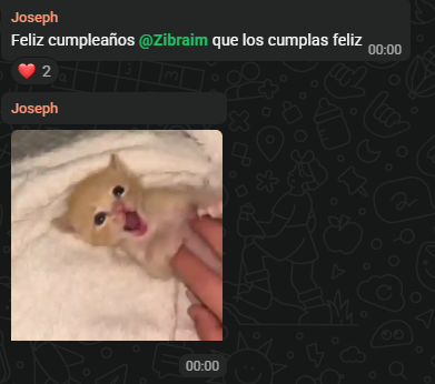 Como Quiero mucho a mis amigos!!!
Aunque no me consiguieron E-Girl para mi cumpleaños