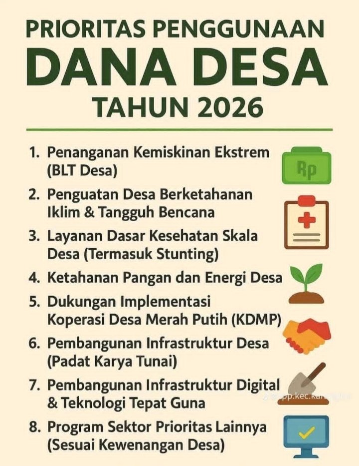 SEMARAK HDN 2026;
Desa adalah fondasi utama pembangunan nasional

#HariDesaNasional2026
#BangunDesaBangunIndonesia
#DesaTerdepanUntukIndonesia
#BhaktiPendampingDesa
#TPPJawaTimur