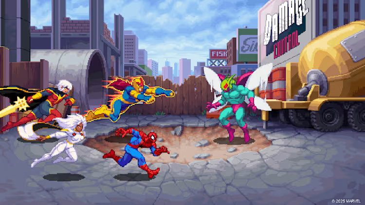 StarbirbZ's tweet photo. Amazing how marvel can simultaneously go so wrong and so right when it comes to tackling pixel art. https://t.co/45lwBEybGi