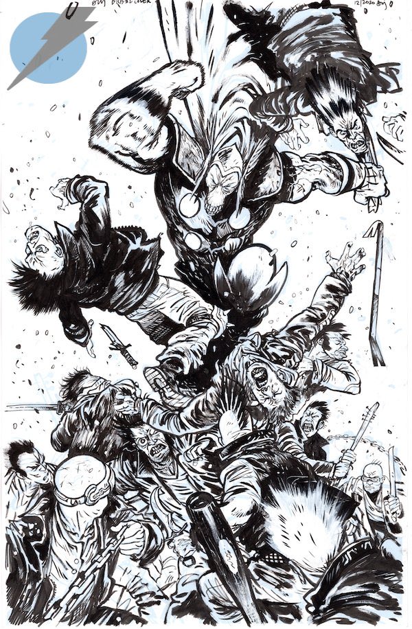 DonalTDeLay's tweet image. Some badass Beta Ray Bill art by DWJ.