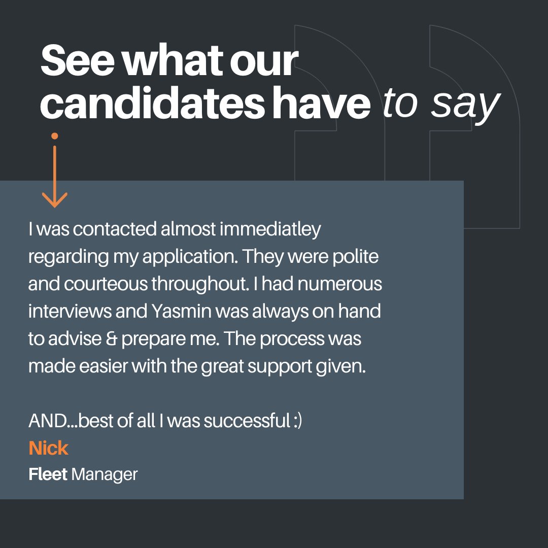 Don't just take our word for it...
We're here to help!

#LogisticsRecruitment #SuuplyChainRecruitment #ProcurementRecruitment #SalesRecruitment