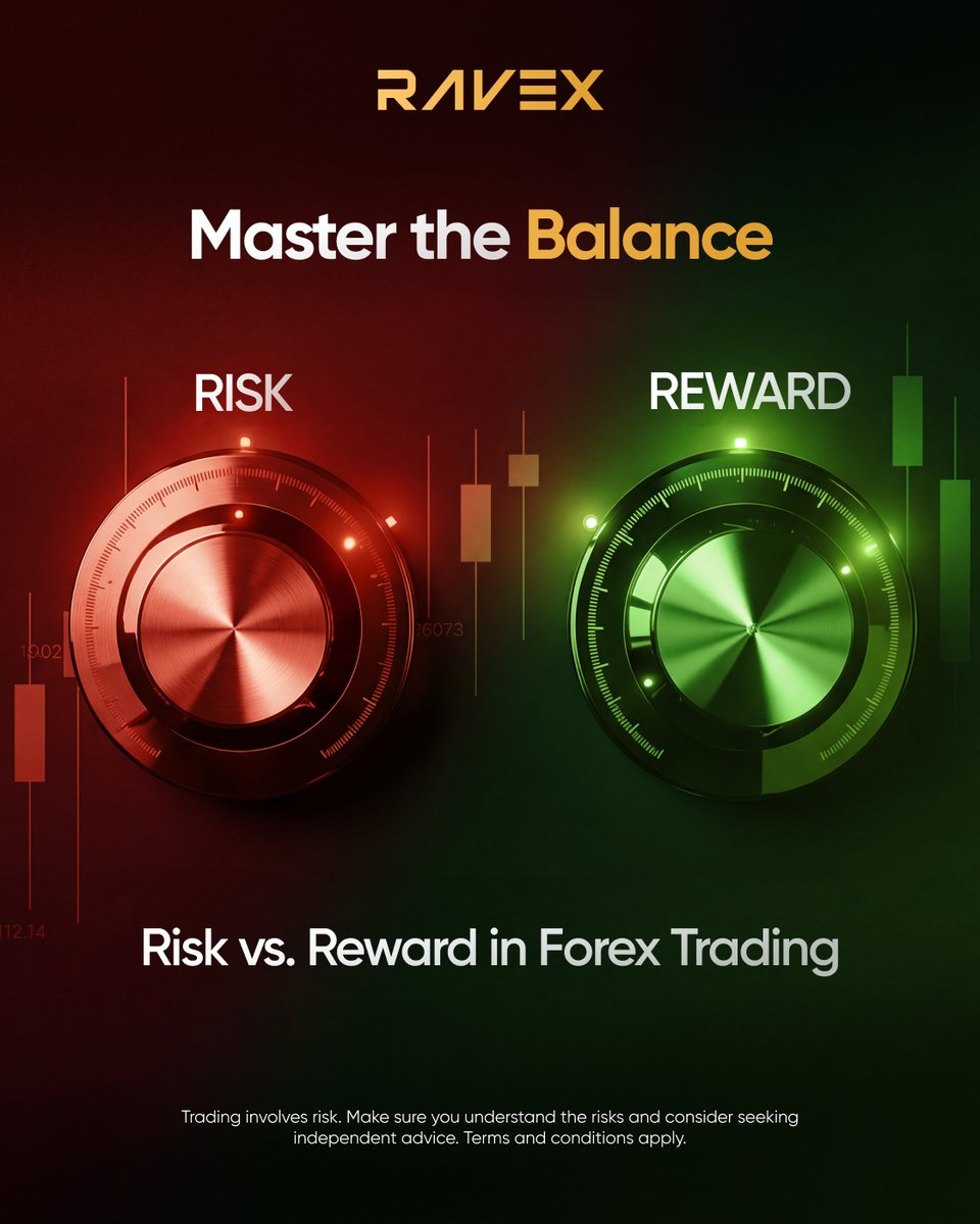 Success in Forex trading comes from striking the right balance between risk and reward.
📉 Controlled risk
📈 Planned returns
🎯 Disciplined approach

Ravex Global represents a disciplined and controlled approach to trading.

🔒 Licensed under MISA Regulation

👉