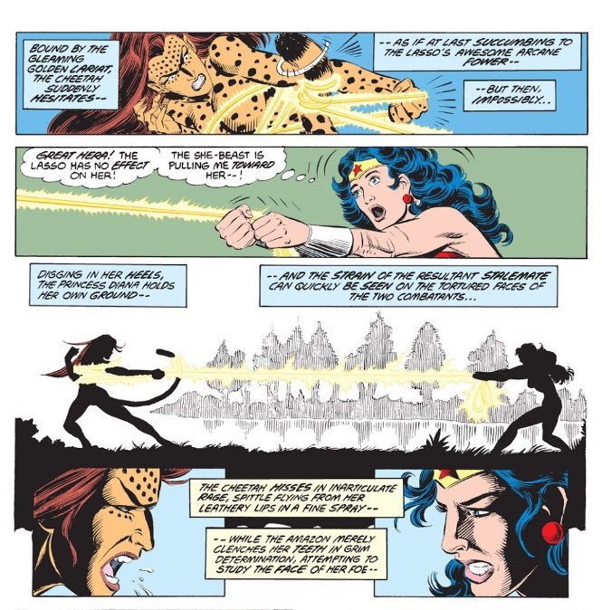 THEMYSCIRALORE's tweet photo. One day we’ll get a Cheetah adaptation where she’s not reduced to being a henchman or a jobber🥀 https://t.co/1JLJ7NQZCR