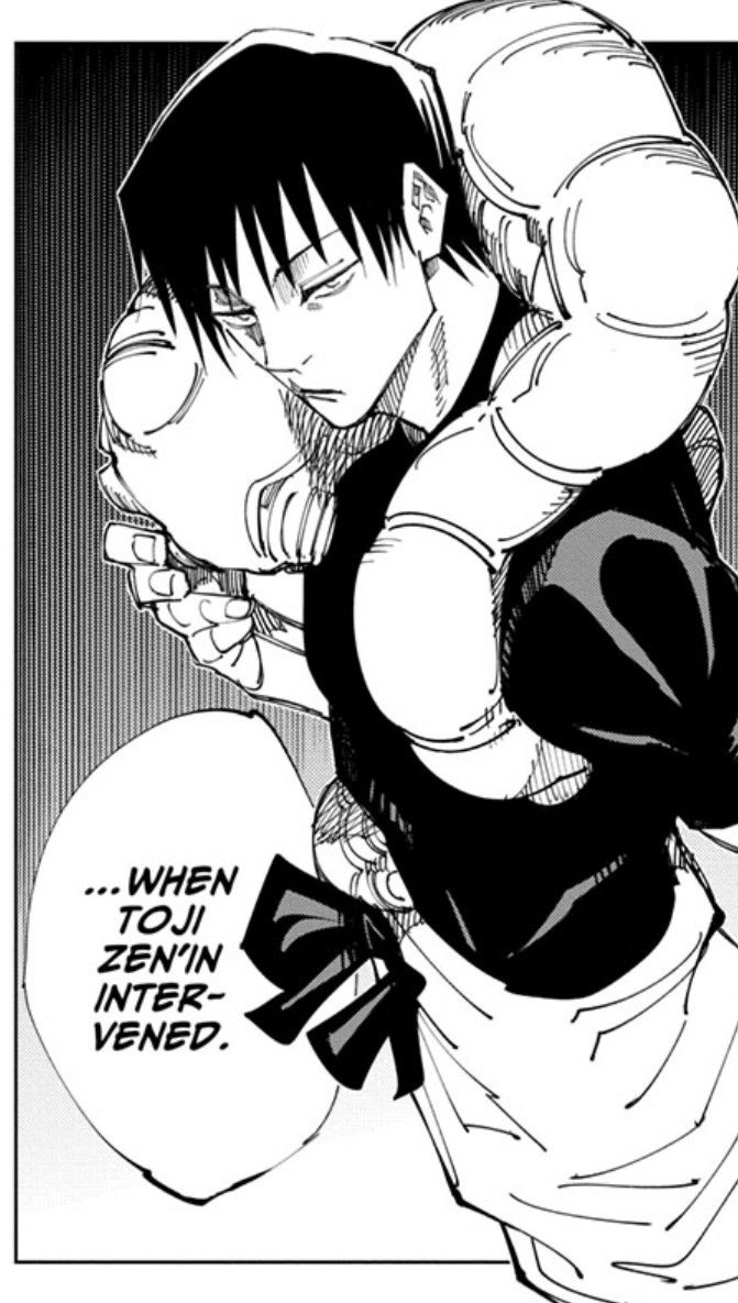 fushigurotoji's tweet image. oh toji fushiguro my goat the way you consistently continue to haunt the narrative