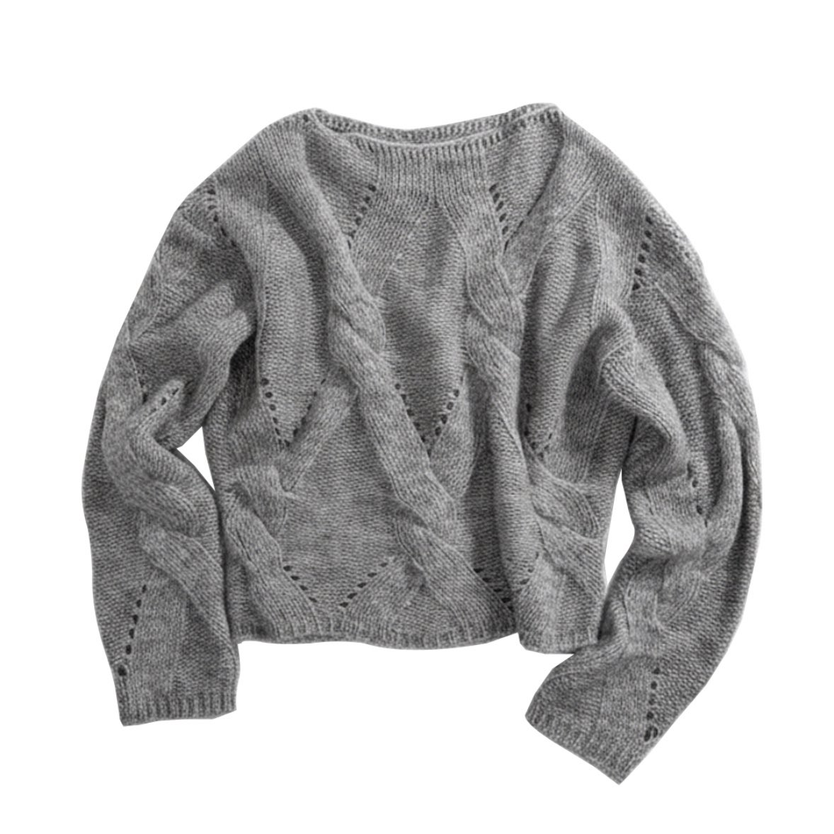 오들리 니트 코발트 / 스톤 뭔색사지 고민됨