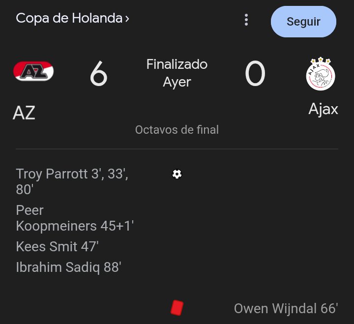 *Todos hablando del pinchazo del Madrid*

La subtrama del Ajax: