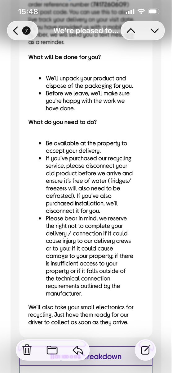 mantaRS's tweet image. @currys I can’t say I like my new fridge or not as the delivery men left it STILL packed and in front of my cooker so I can’t move in my kitchen.. when I looked it’s states they will unpack it and make sure I’m happy with the product 🤷🏼‍♀️ I didn’t get the service now..