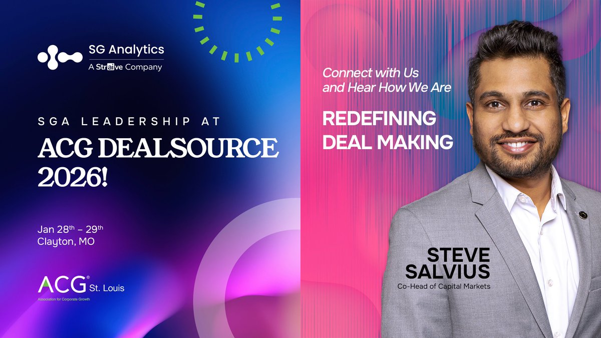 SG Analytics tweet media