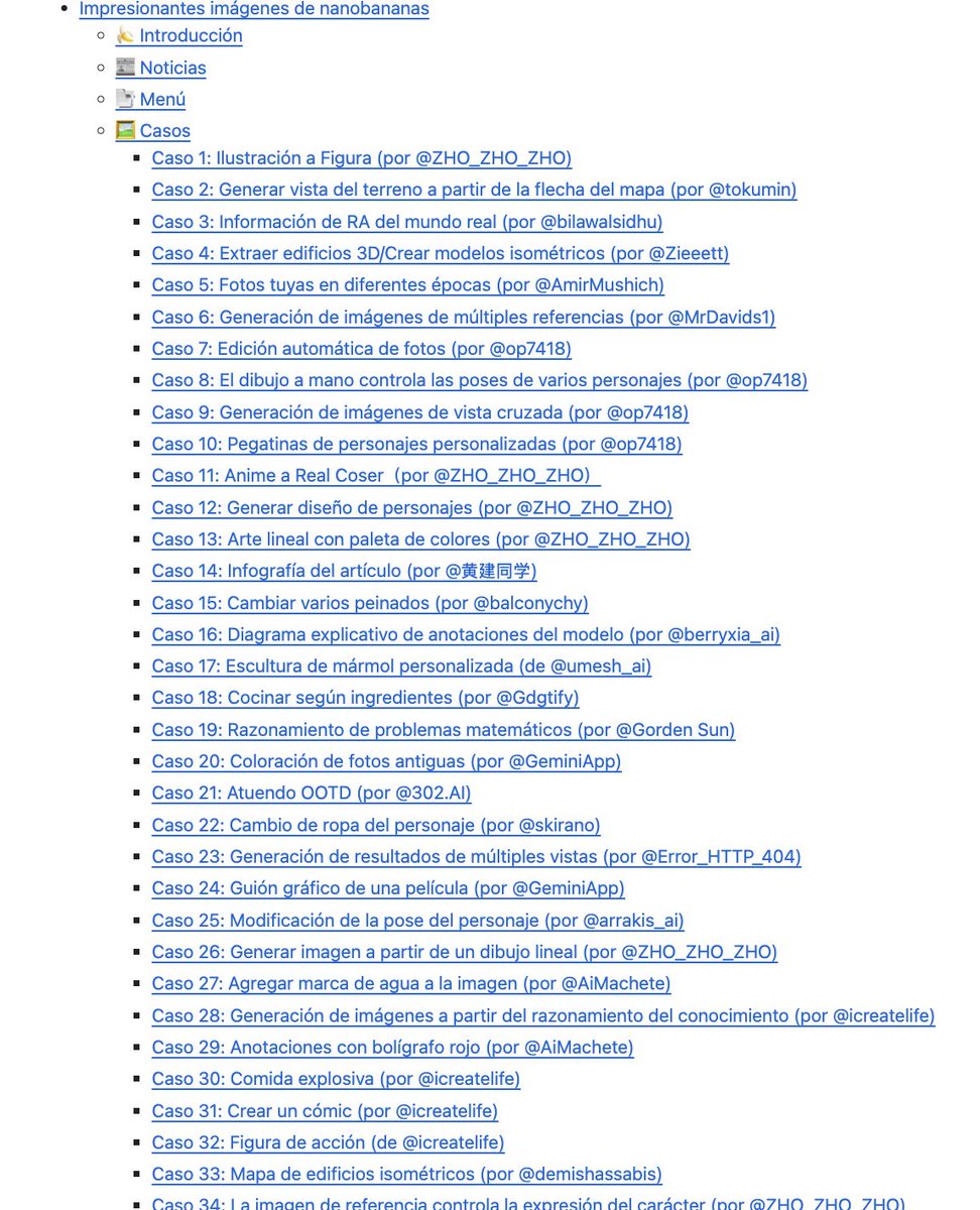 Esto no debería ser gratis.

El enlace a los mejores prompts de nano-banana:

Accédelo en lnkd.in/dX-wUWes

♻️ Repostéalo para que otros también se beneficien.

🖼️ Lista de casos

 ☑ 1: Ilustración a figura
 ☑ 2: Generar vista en tierra desde flecha de mapa
 ☑ 3: