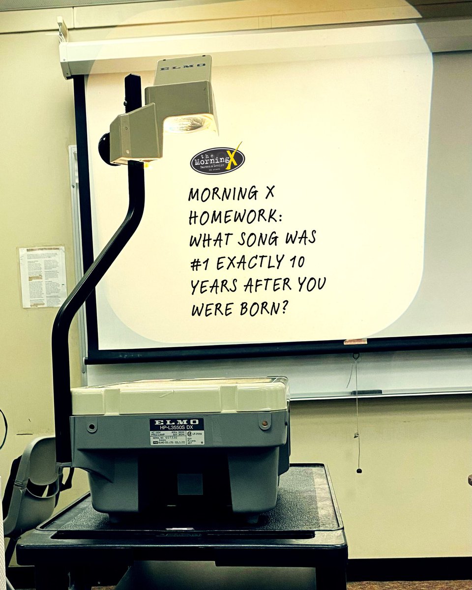 themorningxatl's tweet image. 🗣️ Morning Xers: Tell us how the song relates to you today.

#birthday #song #homework #question #altrock