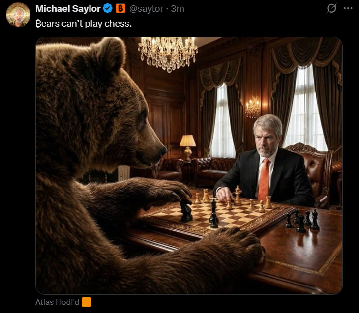 微策略CEO Saylor犀利发声：看空者缺乏战略洞察，无法在加密市场博弈