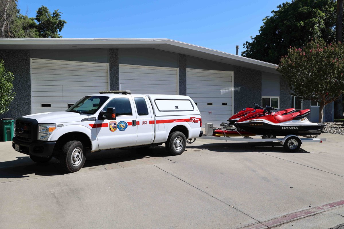 CAL_FIRE's tweet photo. When most people think of CAL FIRE, they picture wildfires and fire engines. But CAL FIRE responds to much more. 

During wet weather and high water, CAL FIRE deploys specialized resources statewide, including heavy rescue equipment, swift water rescue teams, and personal watercraft—ready to respond when floods and fast-moving water put lives at risk.

#CALFIRE #EmergencyResponse #FloodSafety #SwiftwaterRescue #AllHazard