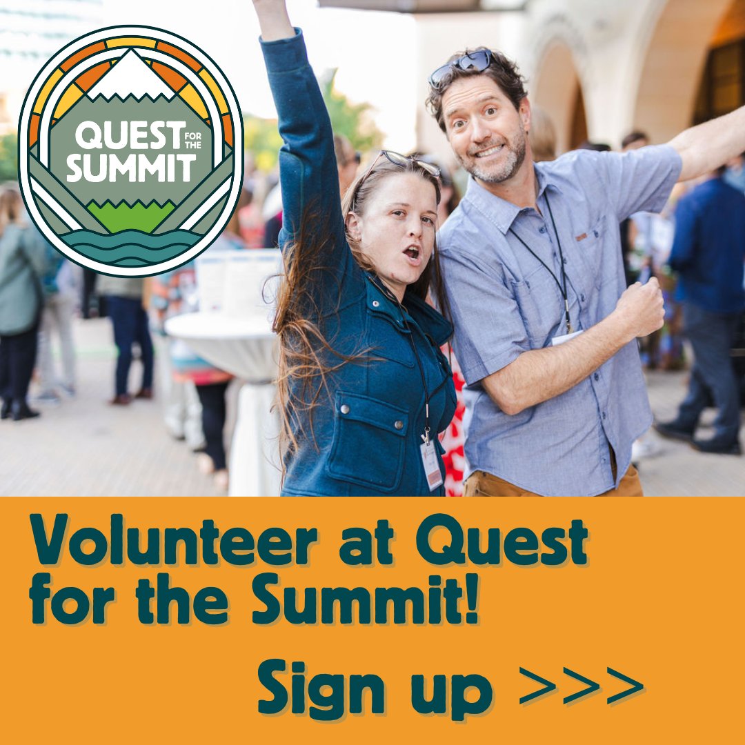Volunteer with us! Tuesday, March 24 〰️  Shifts: 5:00-10:30 pm 〰️  AT&amp;T Hotel &amp; Conference Center 〰️  Sign-up: ow.ly/XvOR50XWgzM
Quest for the Summit is the single-most important fundraiser for Explore Austin! All shifts are 3 hrs and include a meal!