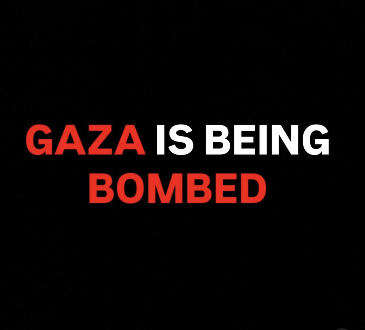 ISRAEL WARPLANES ARE BOMBING #GAZA RIGHT NOW