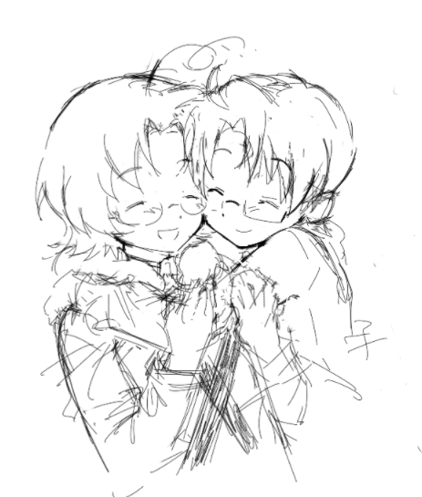 ifrtdd's tweet image. eww my first ever caname fanart i never shared this its bad