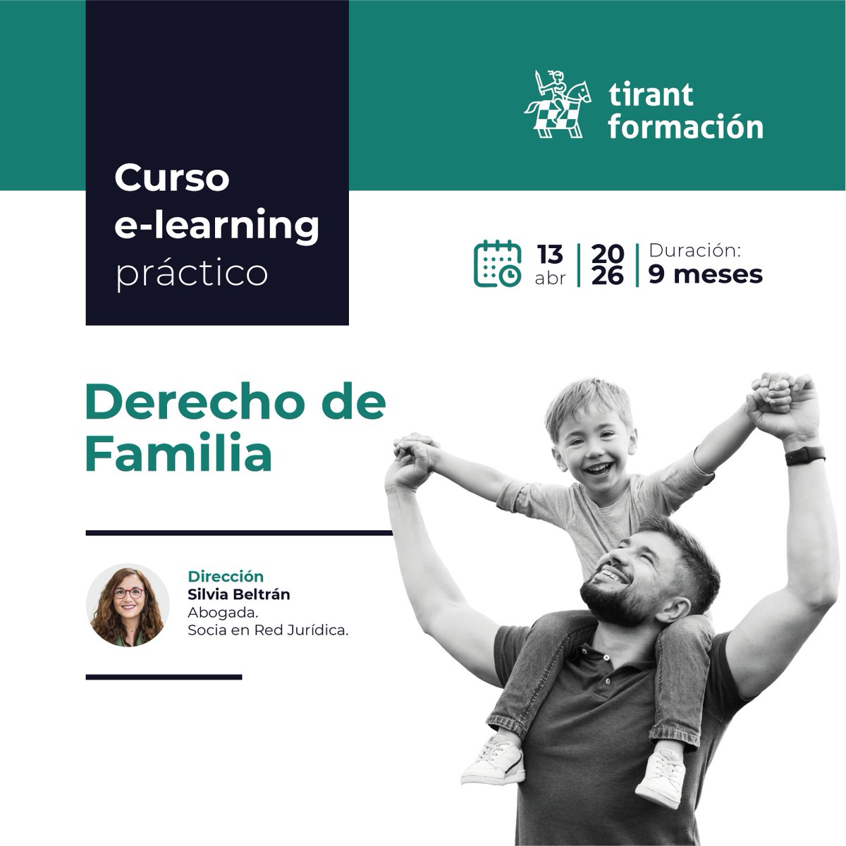 🔍 Profundiza en el Derecho de Familia con una formación práctica y actualizada.

⚖️ La 4️⃣ª edición del Curso de Derecho de Familia recrea el día a día del ejercicio profesional en esta especialidad.

🎓 Dirigido por <a href="/SilviBeltranG/">Silvia Beltrán</a>, abogada y socia de <a href="/laredjuridica/">Red Jurídica | Abogacía</a>.

🔗 Solicita
